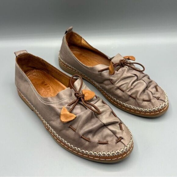 Spring Step Taupe Berna Moccasin - Picture 1 of 7